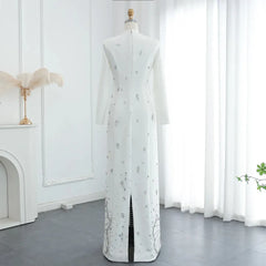 Luxury Crystal Maxi Gown