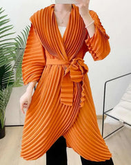 HEYFANCYSTYLE Japanese Women's Luxury Wrinkle-Resistant Pleat Cardigan