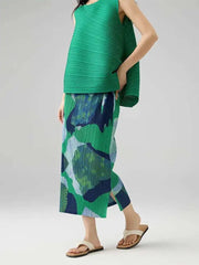 HEYFANCYSTYLE Premium Designer Japanese Pleated Skirt Women's
