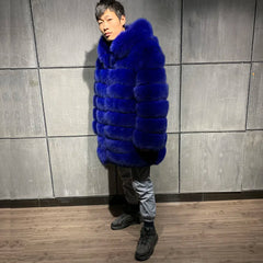 Men's Fox Fur Coat