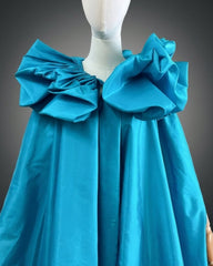 Couture Floor-Length Cape