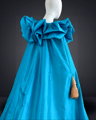 Luxury Taffeta Evening Cape