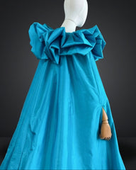 Couture Floor-Length Cape