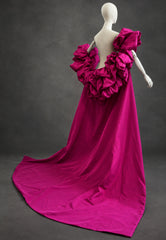 Haute Couture Ruffle Cape