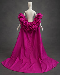 Haute Couture Ruffle Cape