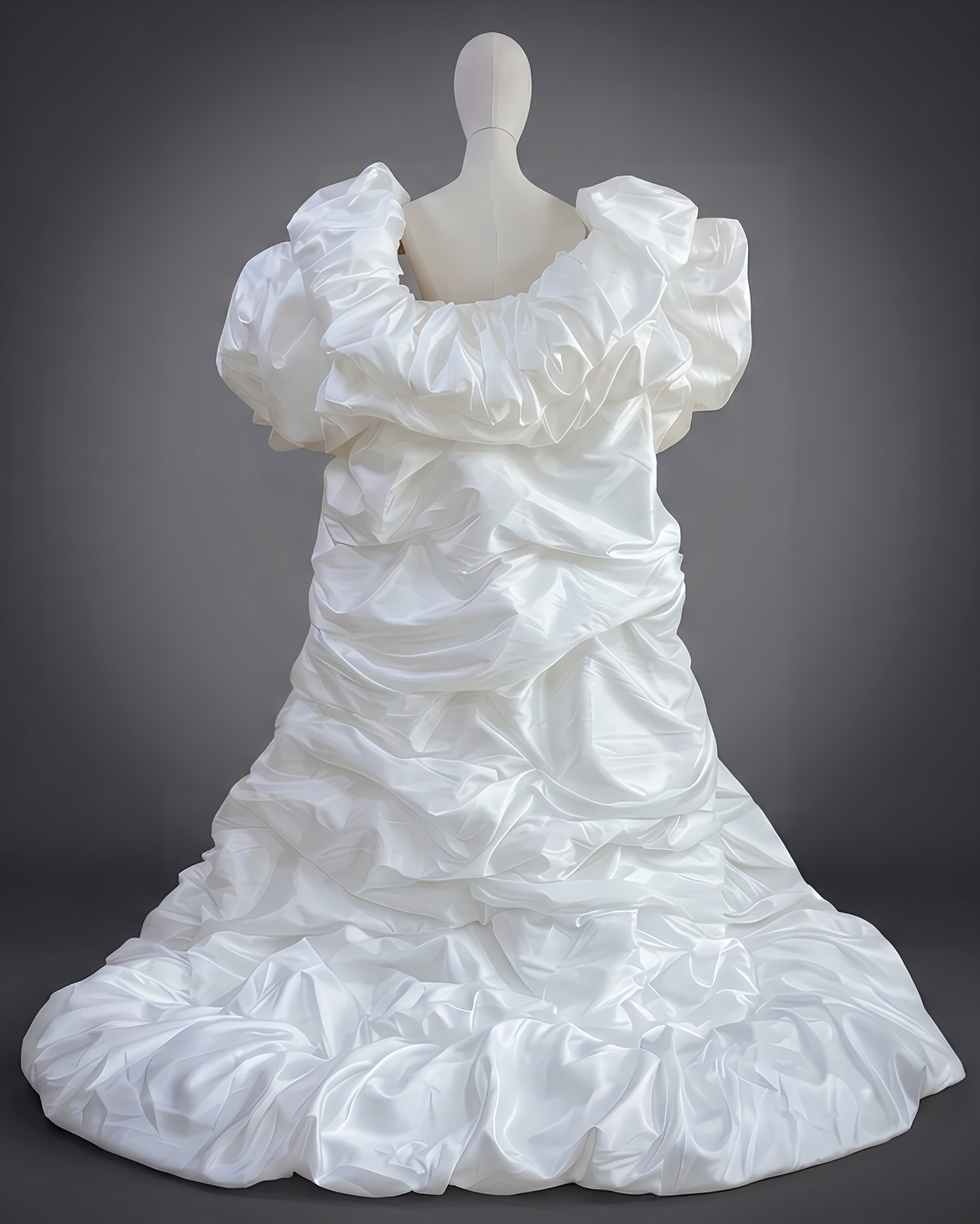 Luxury Special Event Taffeta Cape