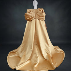 Couture Taffeta Maxi Cape