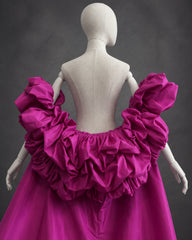 Haute Couture Ruffle Cape