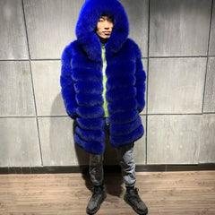 Men's Fox Fur Coat