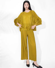 Luxury Petite Plissé Top & Pants