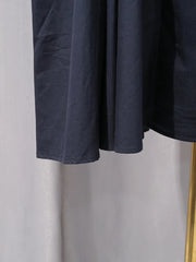 Luxury Balloon-Sleeves Longline Coat