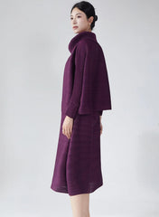 Luxury Travel Plissé Trousers Set
