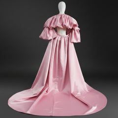 Luxury Taffeta Formal Coat