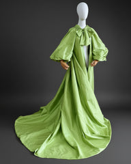 Luxury Coat to Wear Over Evening Gown Taffeta