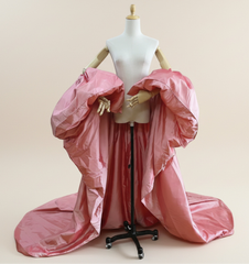 Luxury Custom-Made Opera Coat Floor-Length Sweep Cloak
