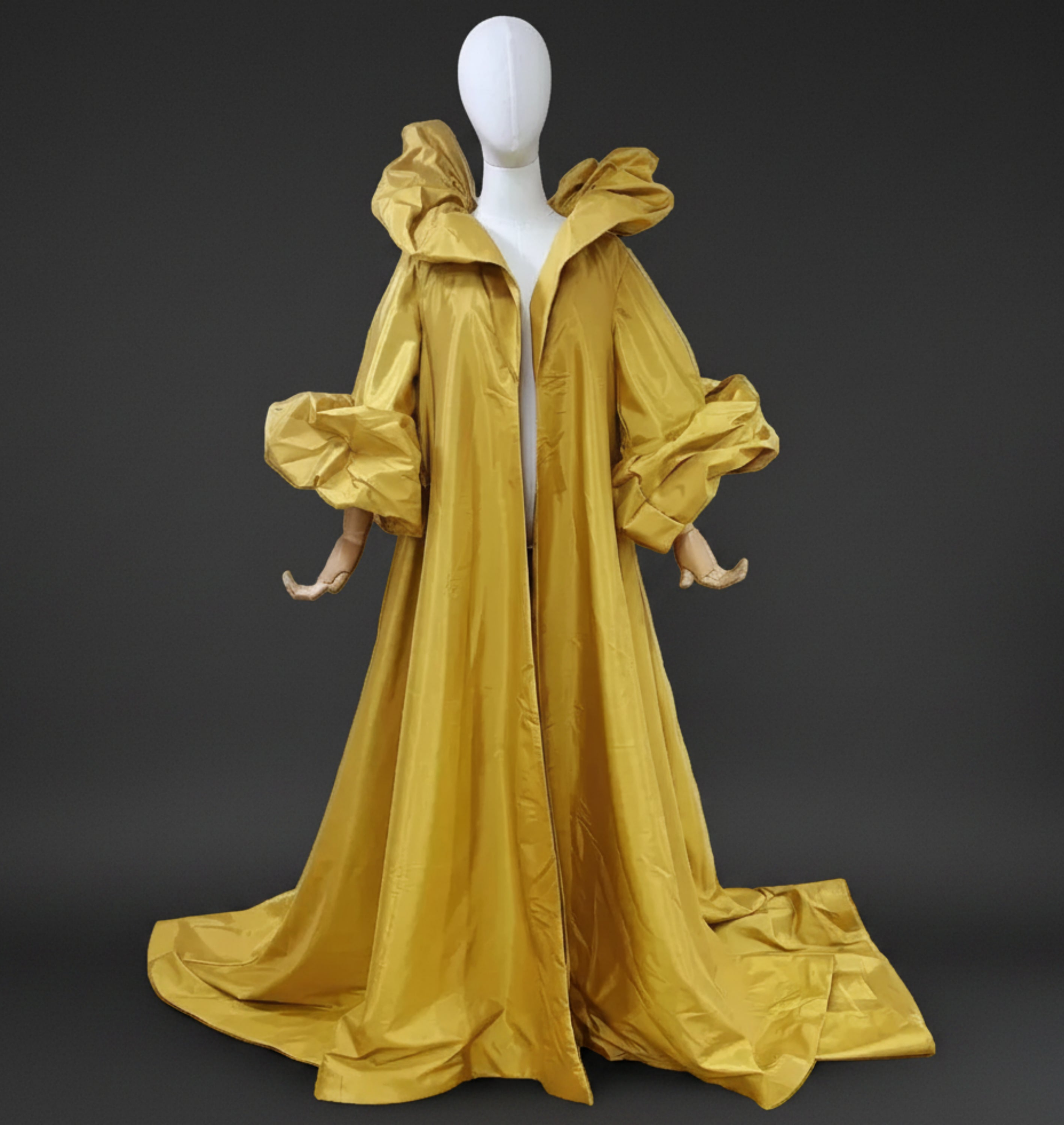 Luxury Designer Formal Evening Opera Overcoat