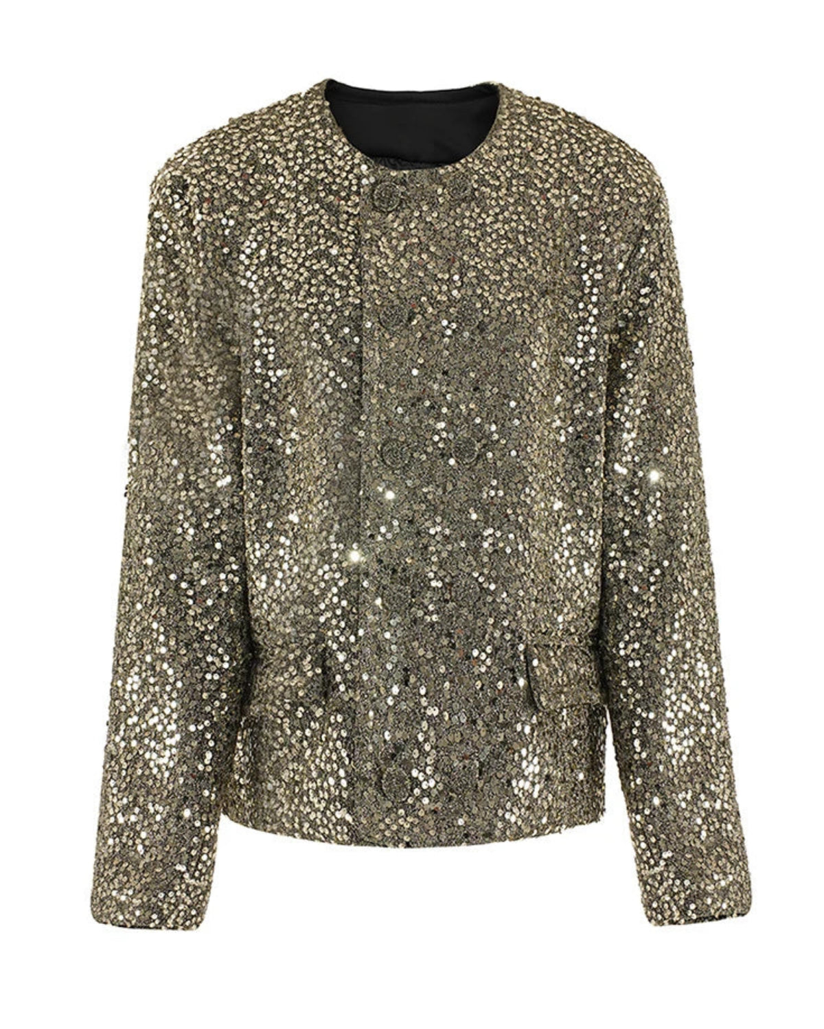 Luxury Oversized Sequin Blazer