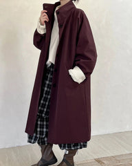 Oversized Cotton-Blend Trench Coat Women | Luxury Travel, Work
