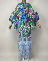 Luxury Cocktail Pleated Kaftan Dress