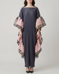 Petite Evening Pleated Maxi Kaftan