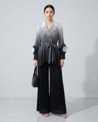 Luxury Plissé Dressy Pant Set
