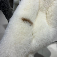 Luxury Full-Length Fox Fur Coat