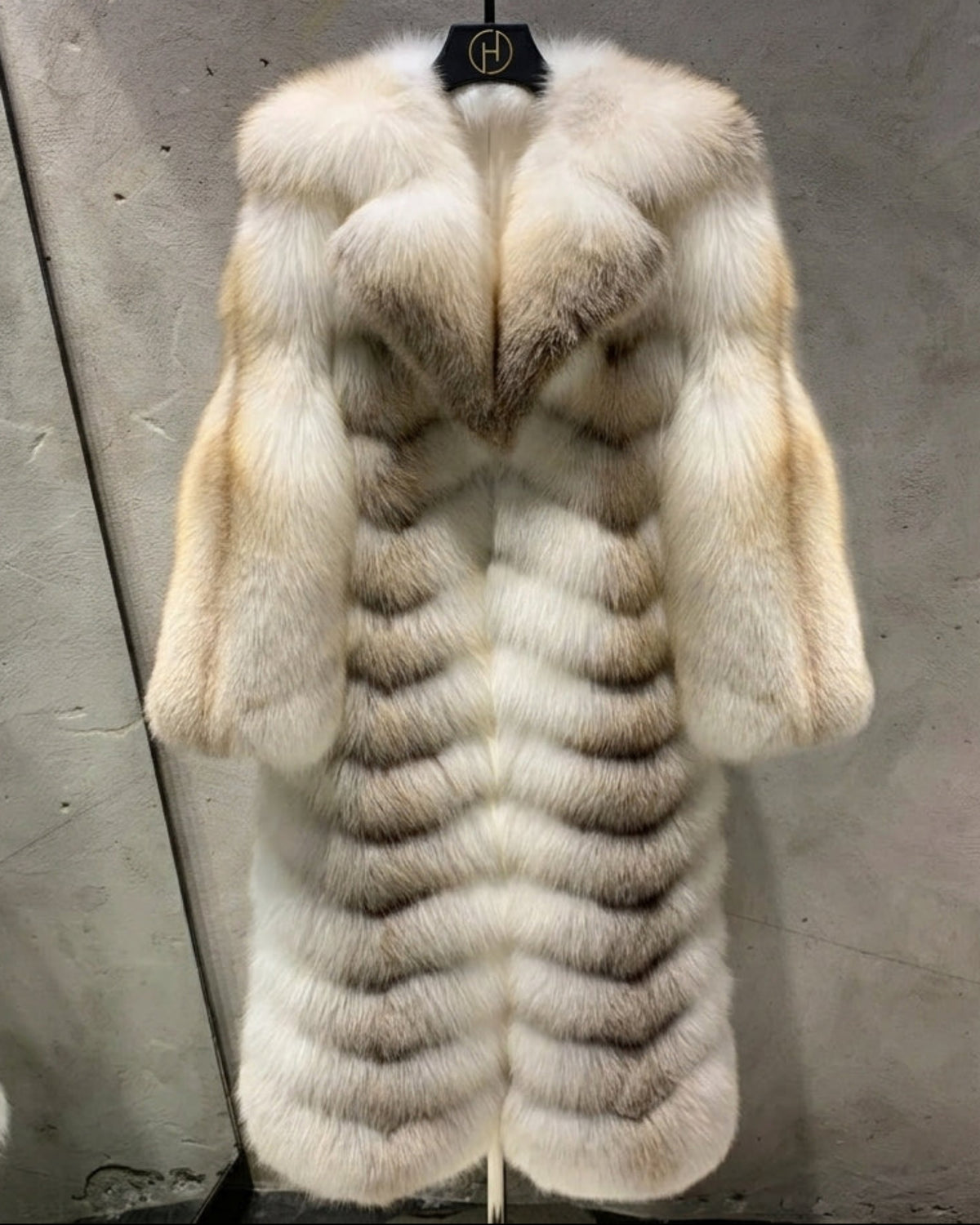 Luxury Fox Full-Pelt Fur Coat