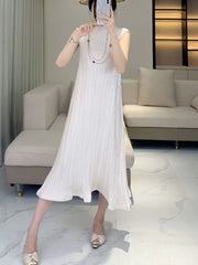 Luxury Pleats 2-Piece Dress Set