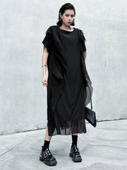 Casual Luxe Organza Dress