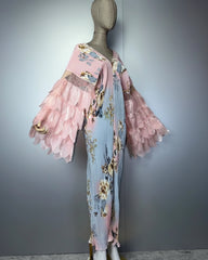 Luxury Plissé Formal Kaftan