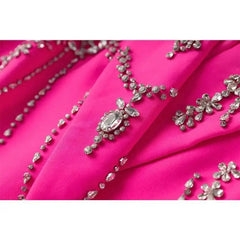 Elegant Embellished Crystal Blazer