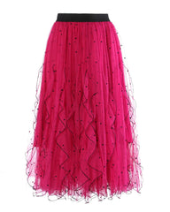 Couture Polka Dot Tulle Skirt