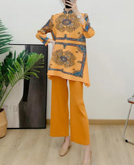 Premium Plisse Blouse & Pants