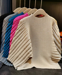 Elegant Plissé Unique Top