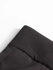 Floral Pleated Basque Waist Skirt