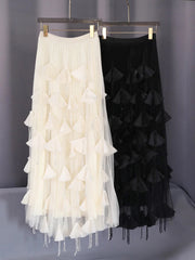 Couture 3D Applique Skirt