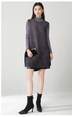 Luxe Day-to-Night Plissé Vest