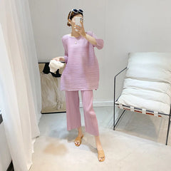 Elegant Truly Pleated Co-ord Set