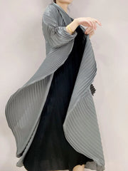 Truly Pleated Plisse Coat