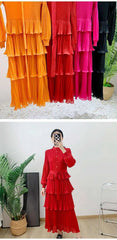 Truly Casual Pleated Blouse Dress