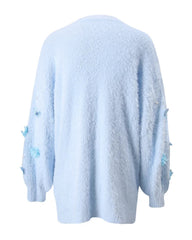 Luxury Floral & Butterfly Cardigan