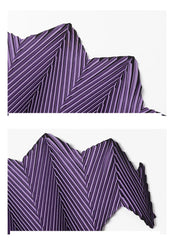 Truly Plissé Pleated 3/4 Sleeve Top