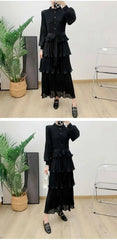 Truly Casual Pleated Blouse Dress