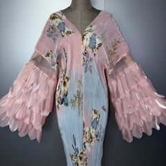 Luxury Plissé Formal Kaftan