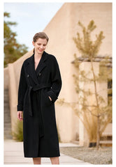 Luxury Cashmere Wool Long Coat