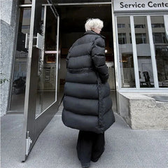 Men's Luxury Long Length Puffer Parka