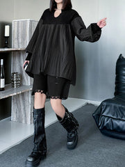 Oversized Lantern Sleeve Top