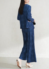 Couture Pleats Blazer & Pants