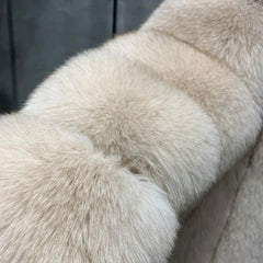 Women's Genuine Fox Fur Coat