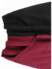 Asymmetric High-Neck Tunic